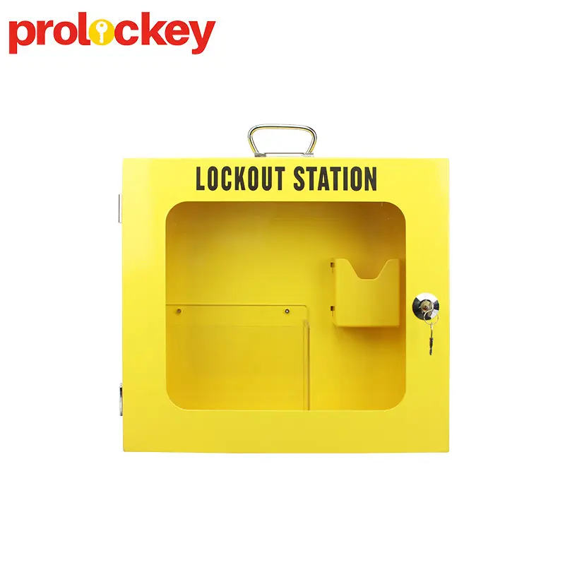 Metal Padlock Station