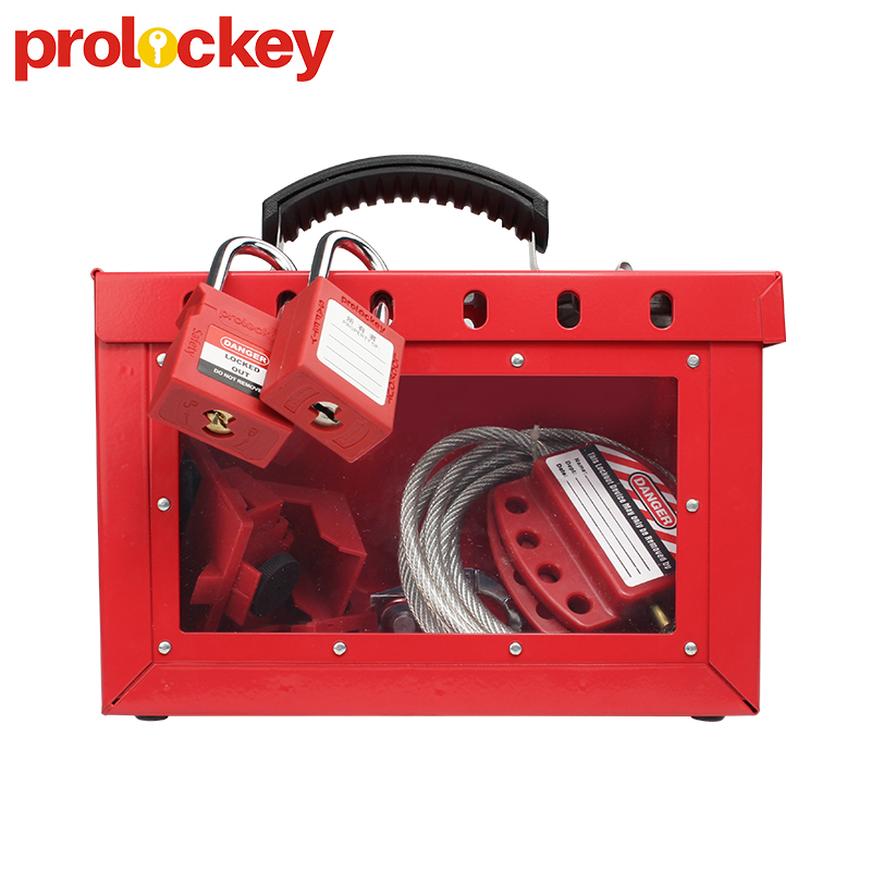 絶版デットストック　LOK BOX speed dialer フィンセット 赤 China 12 Locks Portable Metal Group Lock Box LK01-2 factory and